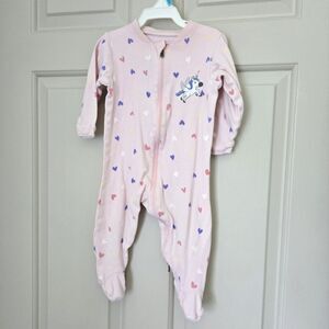 Tuffy Cotton Sleeper Baby Girl Size 6 M